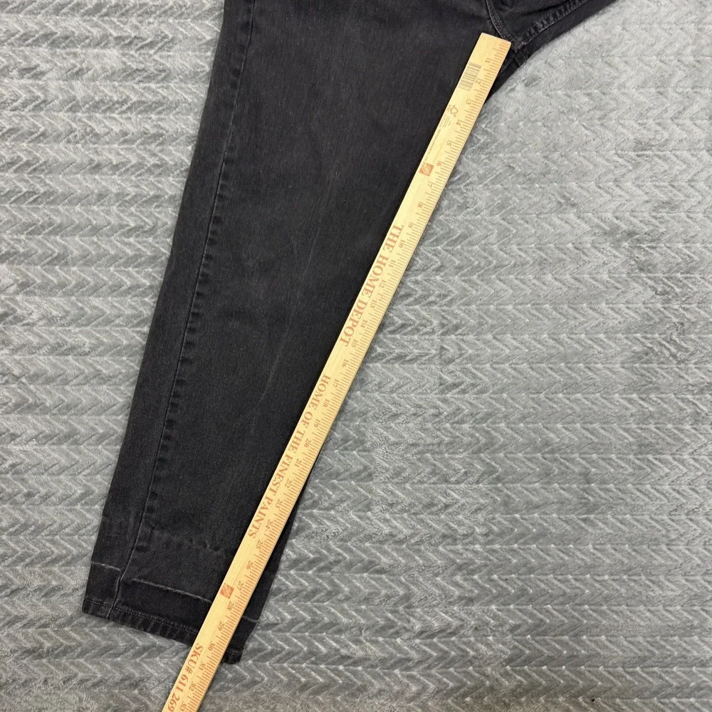 Vtg Levis 550 Black Jeans Tag 36x32/Fits 33x30 Relaxed Fit Straight Leg USA